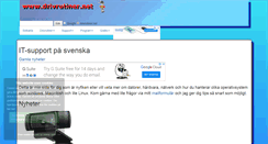 Desktop Screenshot of drivrutiner.net